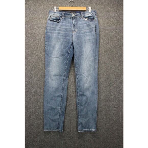 Judy Blue Straight Fit Jeans size 15/32 Light wash - Picture 1 of 6